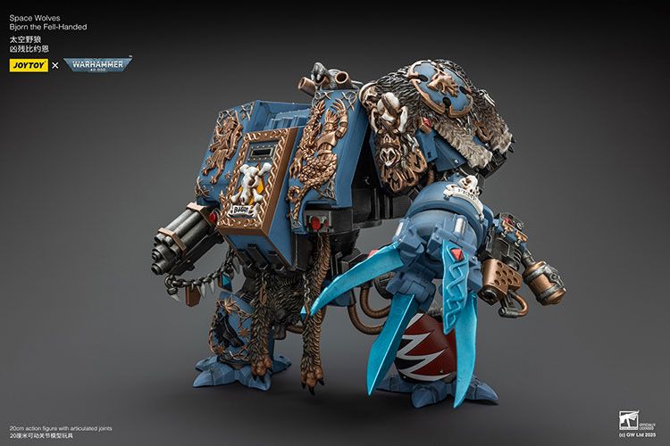 Фігурка warhammer40k JoyToy Space Wolves Bjorn the Fell-Handed 1/18