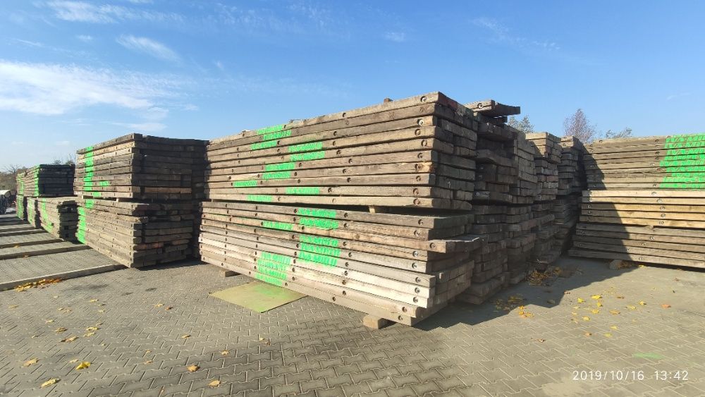 Drewniane Płyty Drogowe 500x100x10
