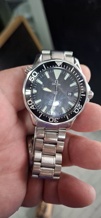 Relogio omega seamaster james bond quartze com caixa 41m