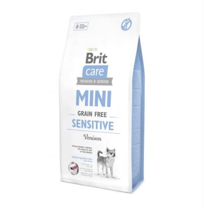 Brit Care GF Mini Sensitive для собак мініатюрних порід чутливим 7 кг