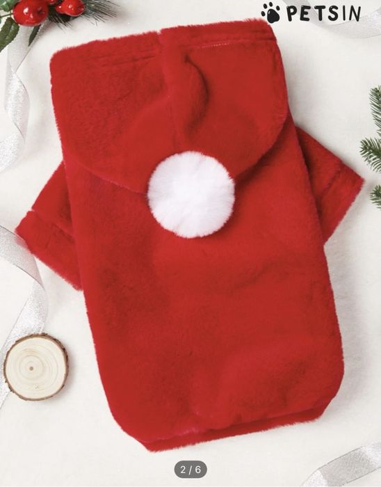 Roupa cao natal XXL