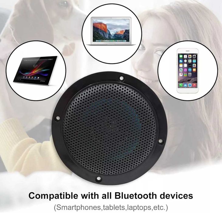 4-дюймові водонепроникні Bluetooth-динаміки Herdio потужністю 320 Вт