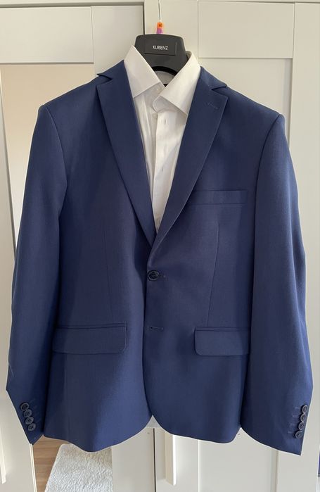 Garnitur Kubenz Granatowy Amazon Okazja Super stan Modny