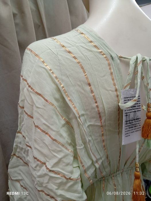 Vestido leve de verão