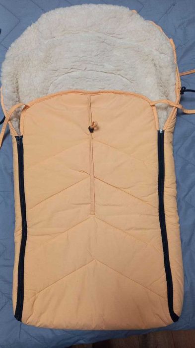 Конверт з овчини у коляску або санки