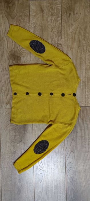Jak nowy 128 Jean Bourget elegancki sweter sweterek dla dziewczynki