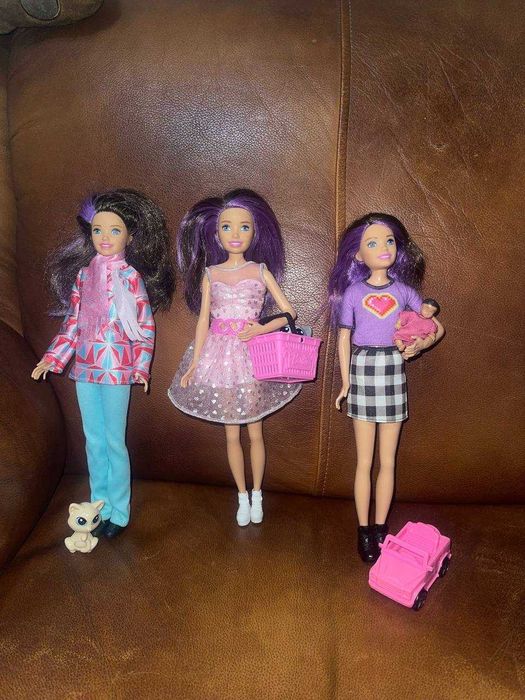 Ляльки Barbie Skipper Babysitters Mattel