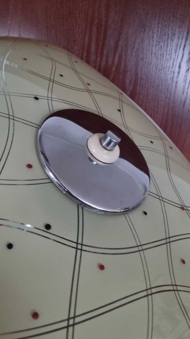 Lampa parasolka Zukov Mid Century Design lata 60 Czechosłowacja PRL