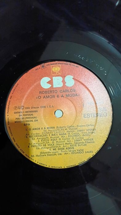 Disco vinil - Roberto Carlos