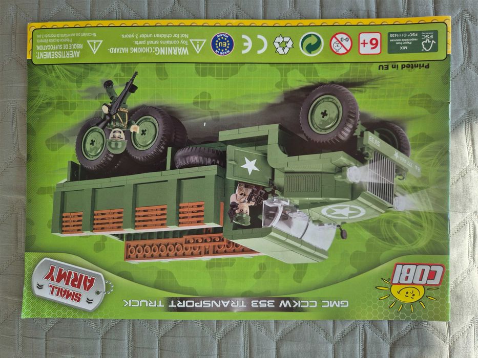 Klocki COBI 2378 GMC CCKW 353 Transport Truck Ciężarówka