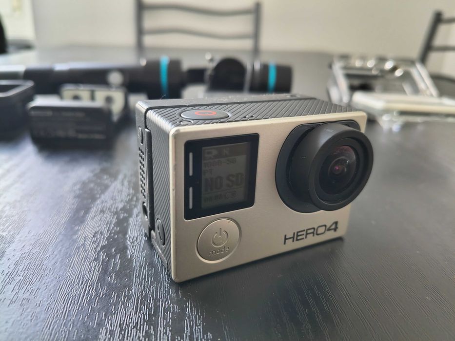 GoPro HERO4 Silver + microSD 64GB + аквабокс + стабілізатор