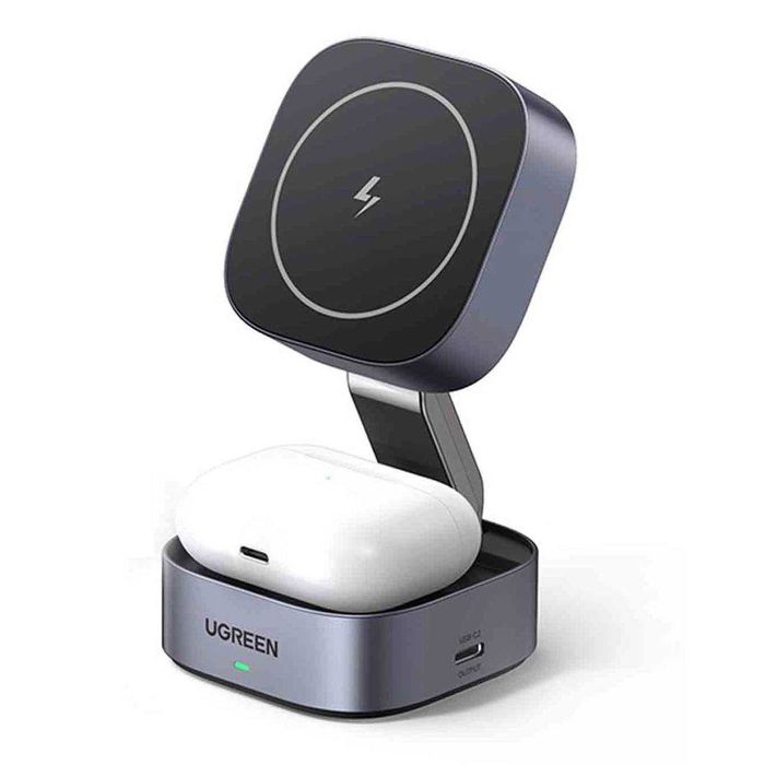 Бездротова зарядна станція UGREEN 2-in-1 (Magnetic)