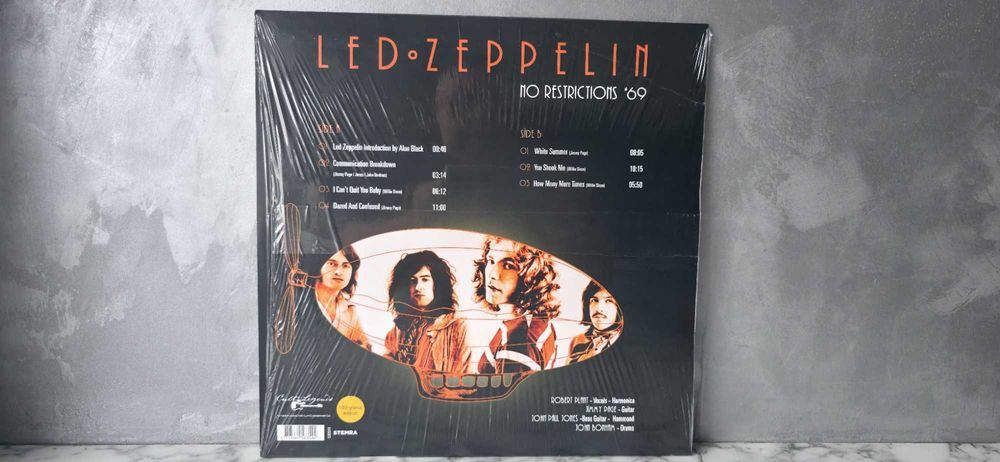 Led Zeppelin No Restrictions 1969