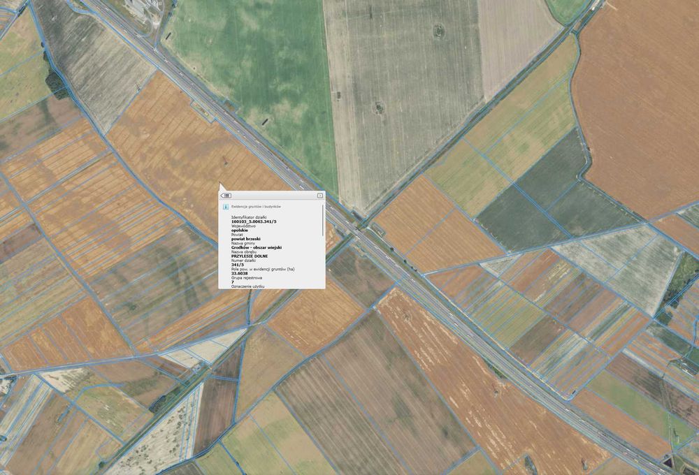 Działka rolna w Przylesiu Dolnym bezpośrednio przy autostradzie A4 -33,6 ha - Widok 2