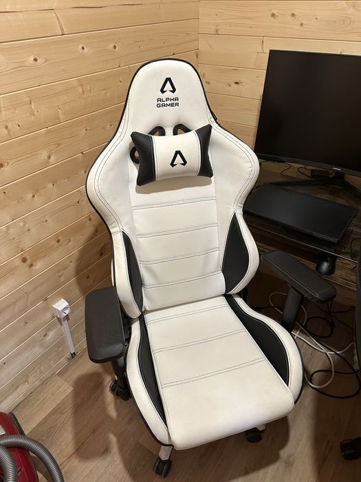 Cadeira Gaming Alpha Gamer Nimbus Branca