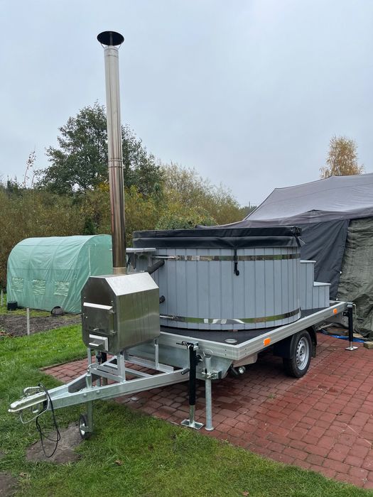 Mobilne Jacuzzi Bania ,łodzie elektryczne impreza kawalerski panieński