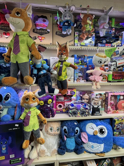 Іграшки, конструктор Bricks,Стіч,Дивні дива,Фуглер,Лабубу,Вакуку,Мішка