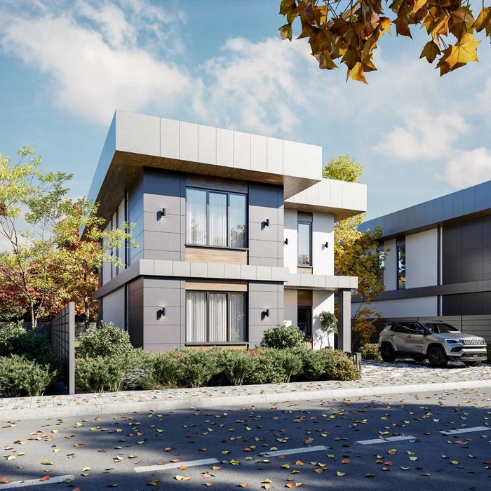 Сучасний Двоповерховий Будинок 170м2 та 6,5 соток у с.Шевченкове