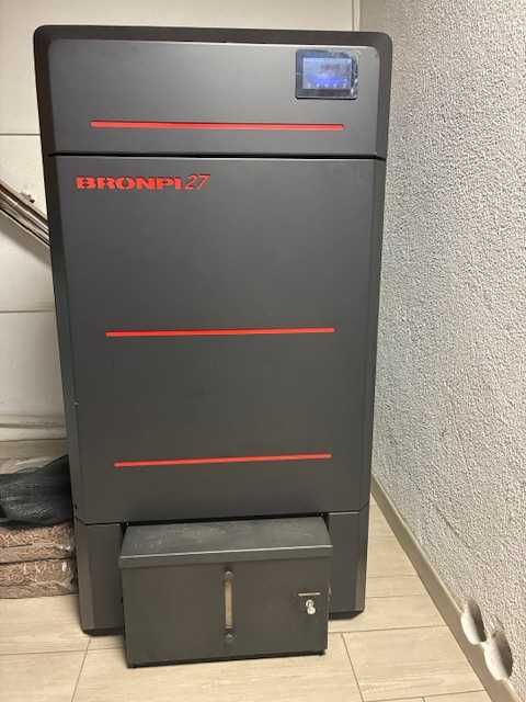 Caldeira Bronpi compacta Hydroconfort-27 de 27kW