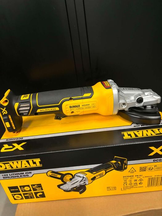 Szlifierka kątowa DeWalt DCG405F z plaskim przodem nówka