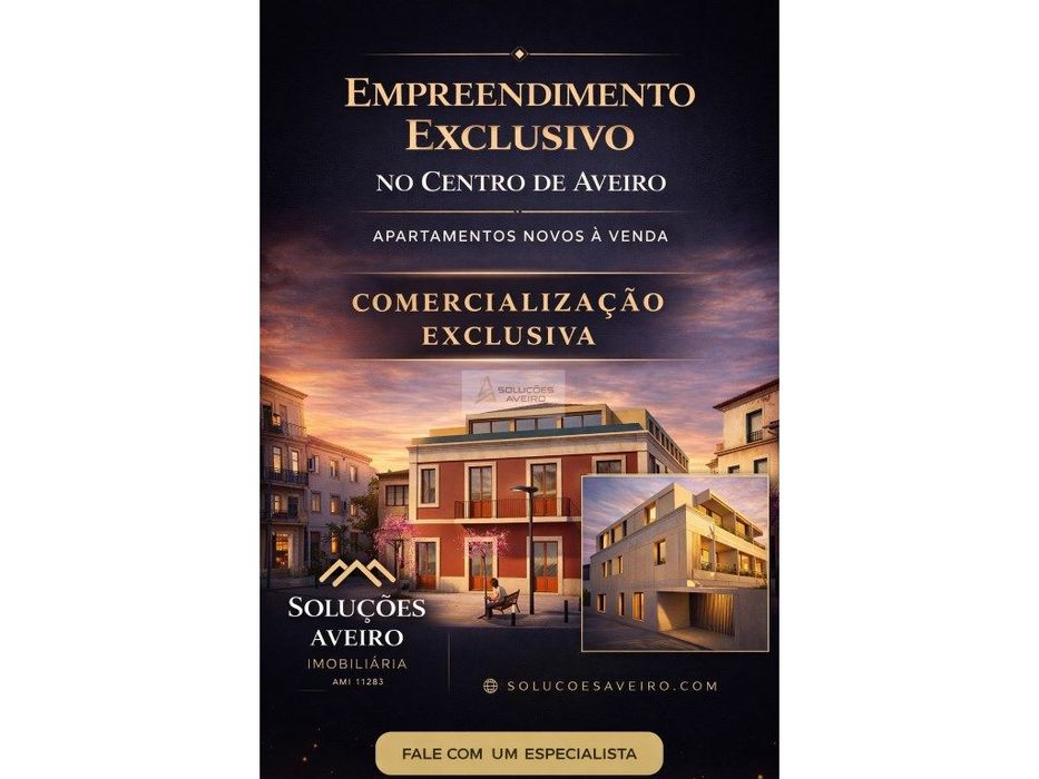 Apartamento T1 Novo | Centro de Aveiro