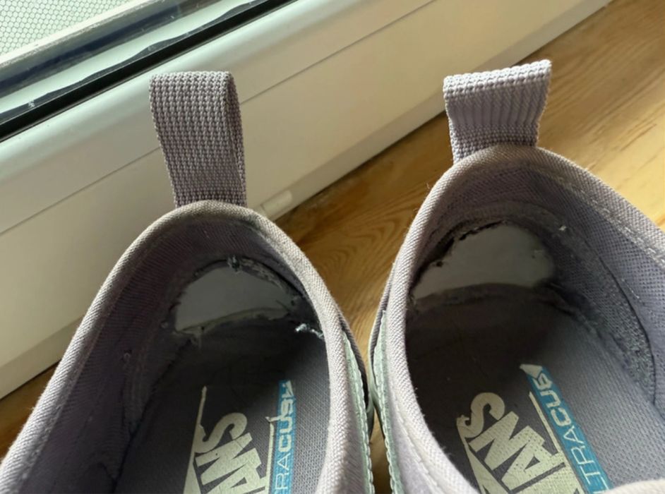 Trampki buty vans old school 38/39 fioletowe platforma