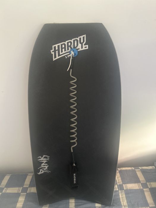 Prancha  bodyboard Hardy Shapes Charger Punk PE Black/Electric Blue 41