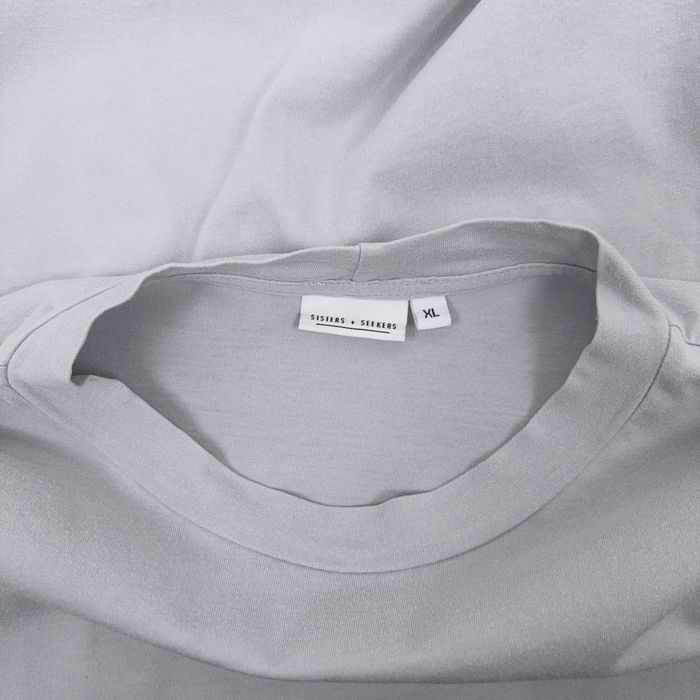 T-shirt Oversized Cinzenta Sisters + Seekers XL Retro Rocket