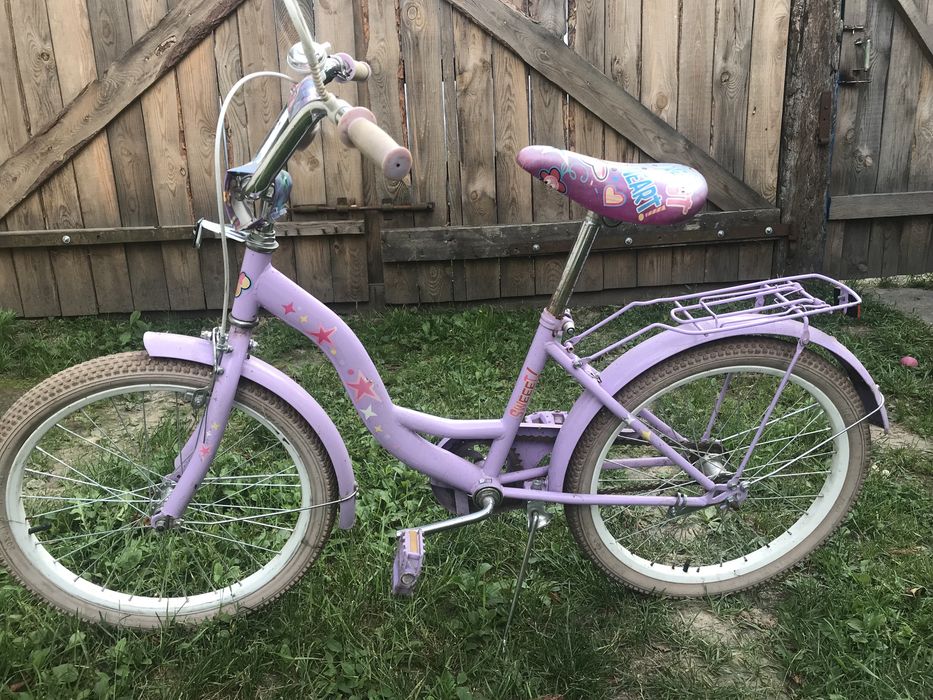 Дедский девчячий велосипед в шорошем качестве , б/у