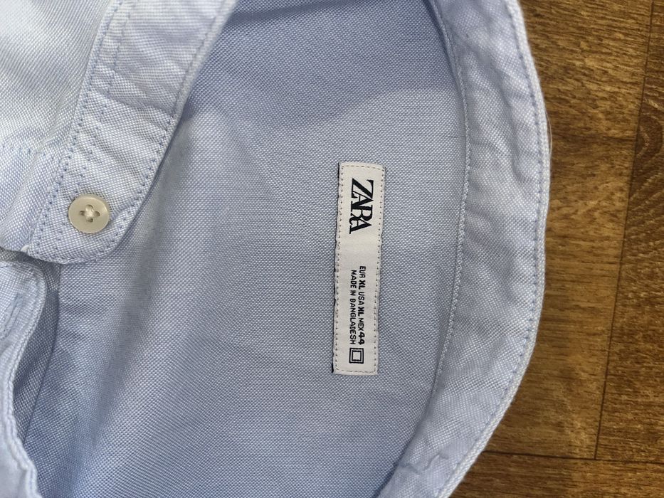 Блакитна рубашка Zara