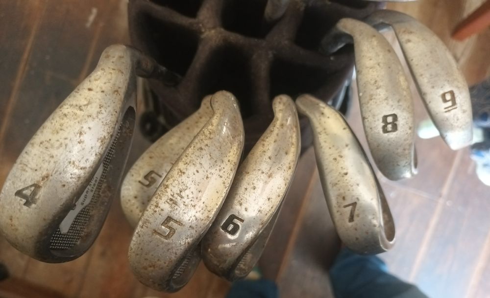 Conj. de tacos de Golf com saco