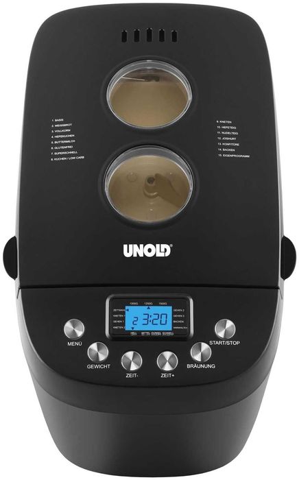 Хлібопічка Unold® 68525 Backmeister Big Black