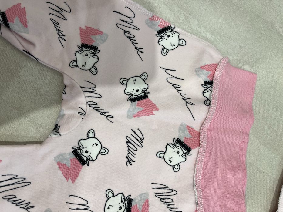 Бодік з довгим рукавчиком та повзунки р. 56-62