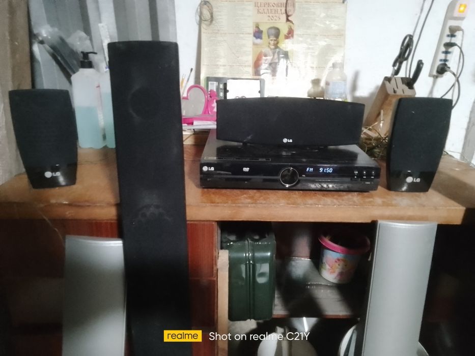 Домашні кінотеатри LG,  колонка Samsung 2-шт.