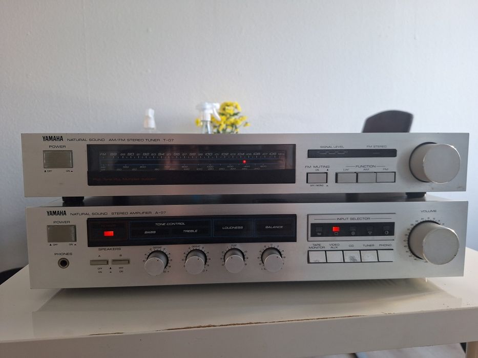 Yamaha Tuner  T-07, Amplituner A-07