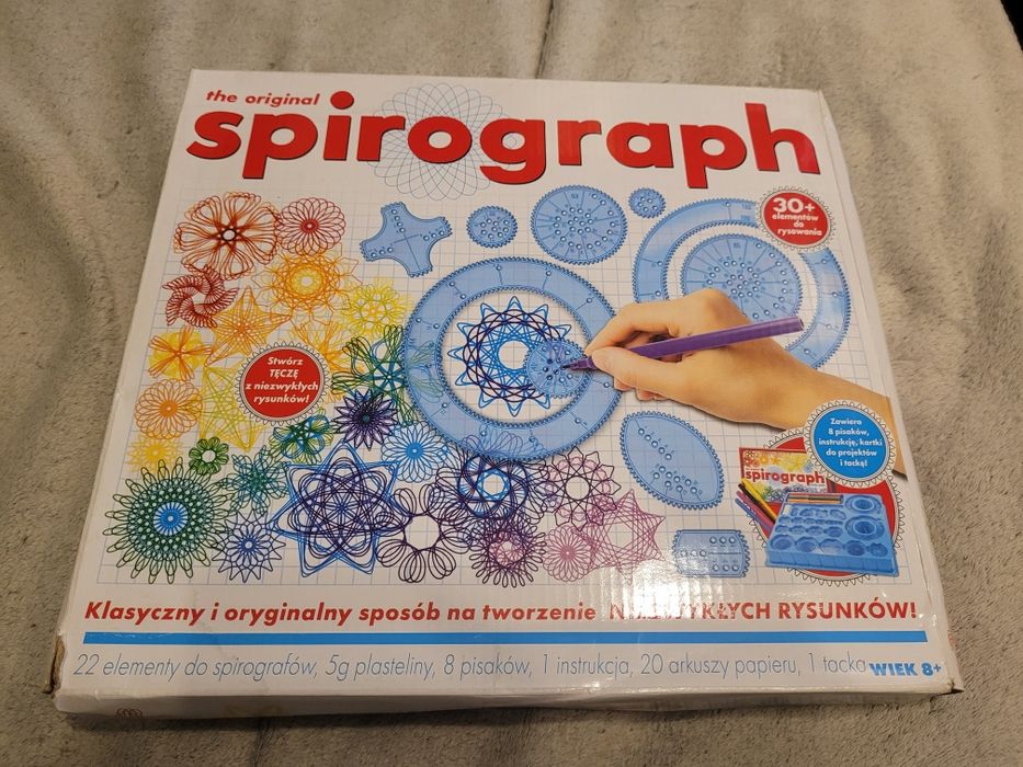 Spirograf zestaw do rysowania wzorów
