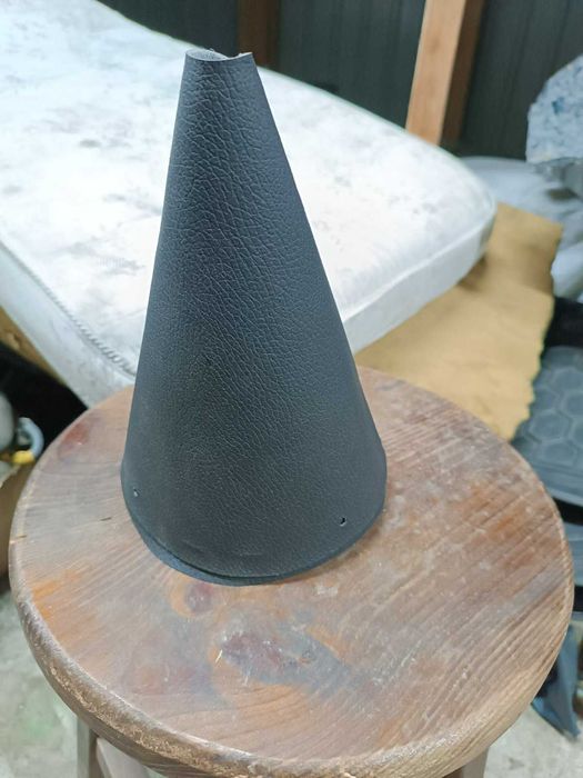 Чехол ручки КПП Renault Logan II, Sandero чохол куліси передач, Чорний