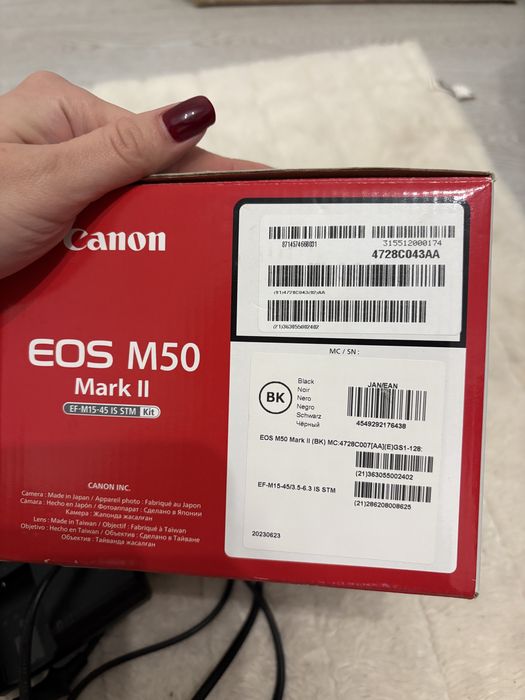 Canon eos M50 mark II