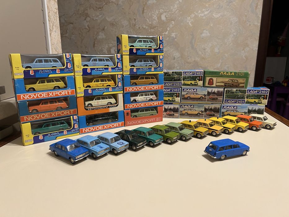 Модели авто СССР ВАЗ Масштаб 1/43