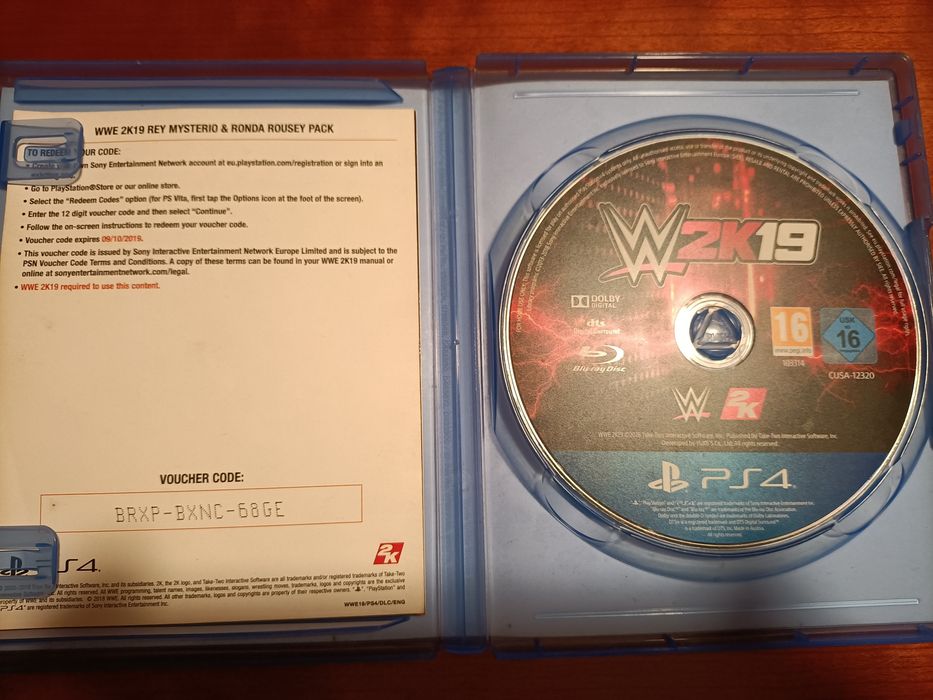 Jogo PlayStation4 W2K19