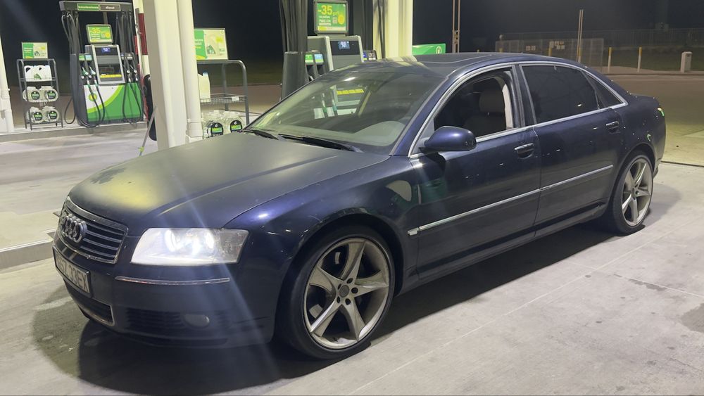 Audi a8 d3 4.0 tdi Long 4x masaze 4 x wentylacja Lz5d czesci