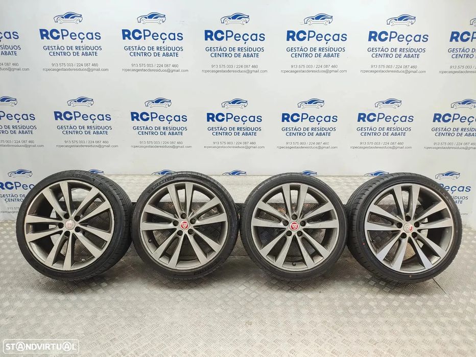 Conjunto Jantes 19 Jaguar XE X760 8,5J ET55 7,5J ET 44,5 5x108