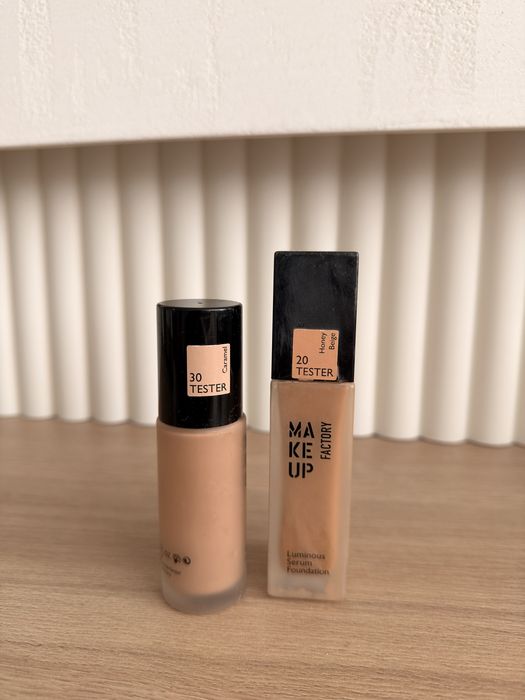 Podkład Make Up Factory Velvet Lifting i Luminous Serum