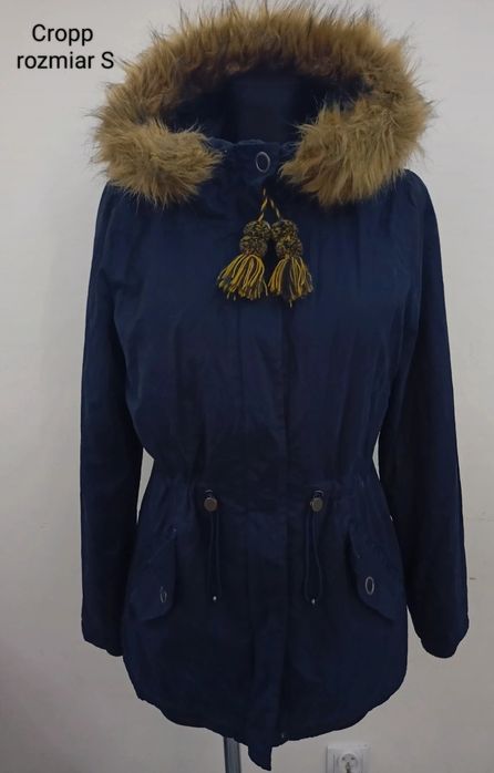 Kurtka parka jesienna Cropp rozmiar S damska