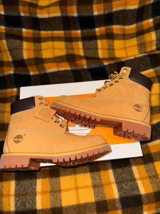 Botas Timberland Premium 6-Inch Waterproof Boots – Wheat | 100% Autênticas
