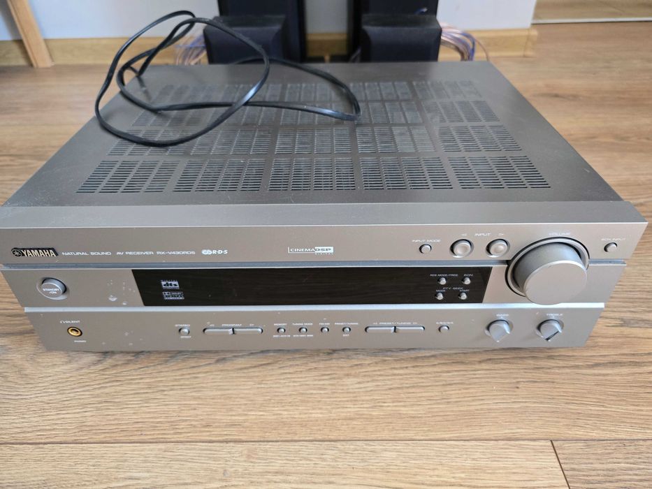 Kino domowe SONY 5.0 + Amplituner YAMAHA RX-V430RDS, pilot, nowe kable