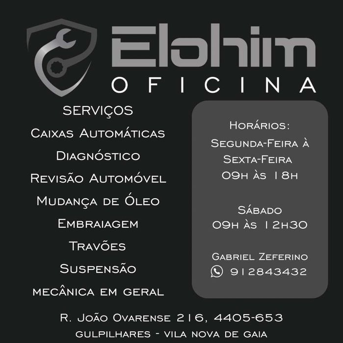 Oficina Elohim - Multimarcas e Caixas Automáticas