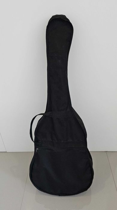 Viola, com capa, apoio, cordoamento novo, afinador de clipe...