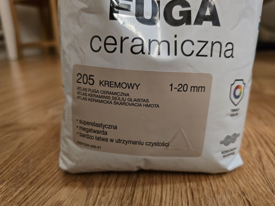 Fuga ceramiczna - Atlas - 209 Kasztanowy 2kg