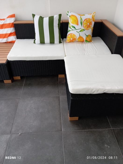 Conjunto jardim exterior